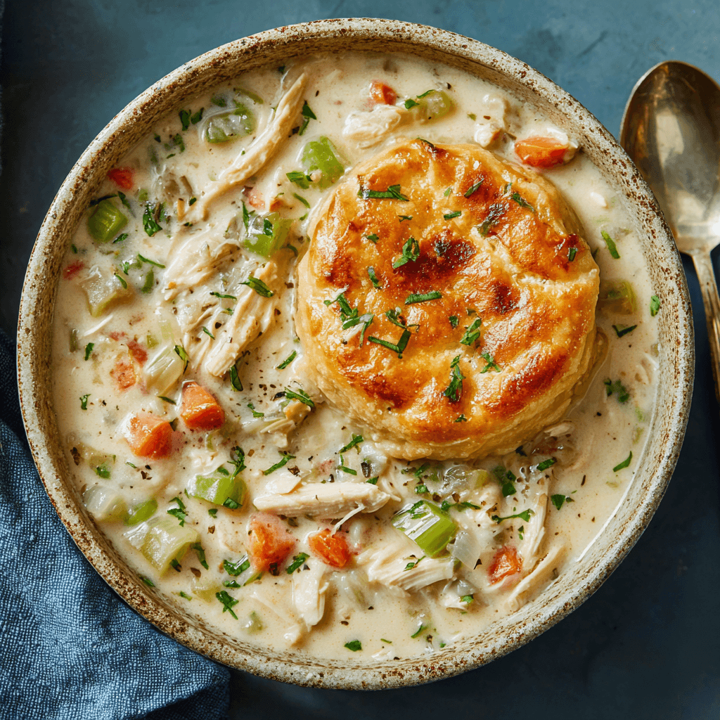 Chicken Pot Pie Soup Recipe: A Cozy, Easy Dinner!