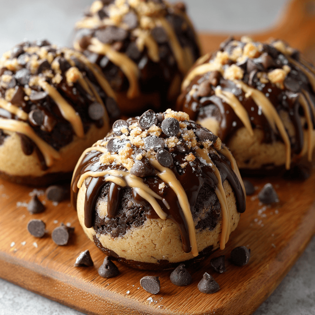Indulgent Chocolate Chip Cookie Dough Brownie Bombs You’ll Love!