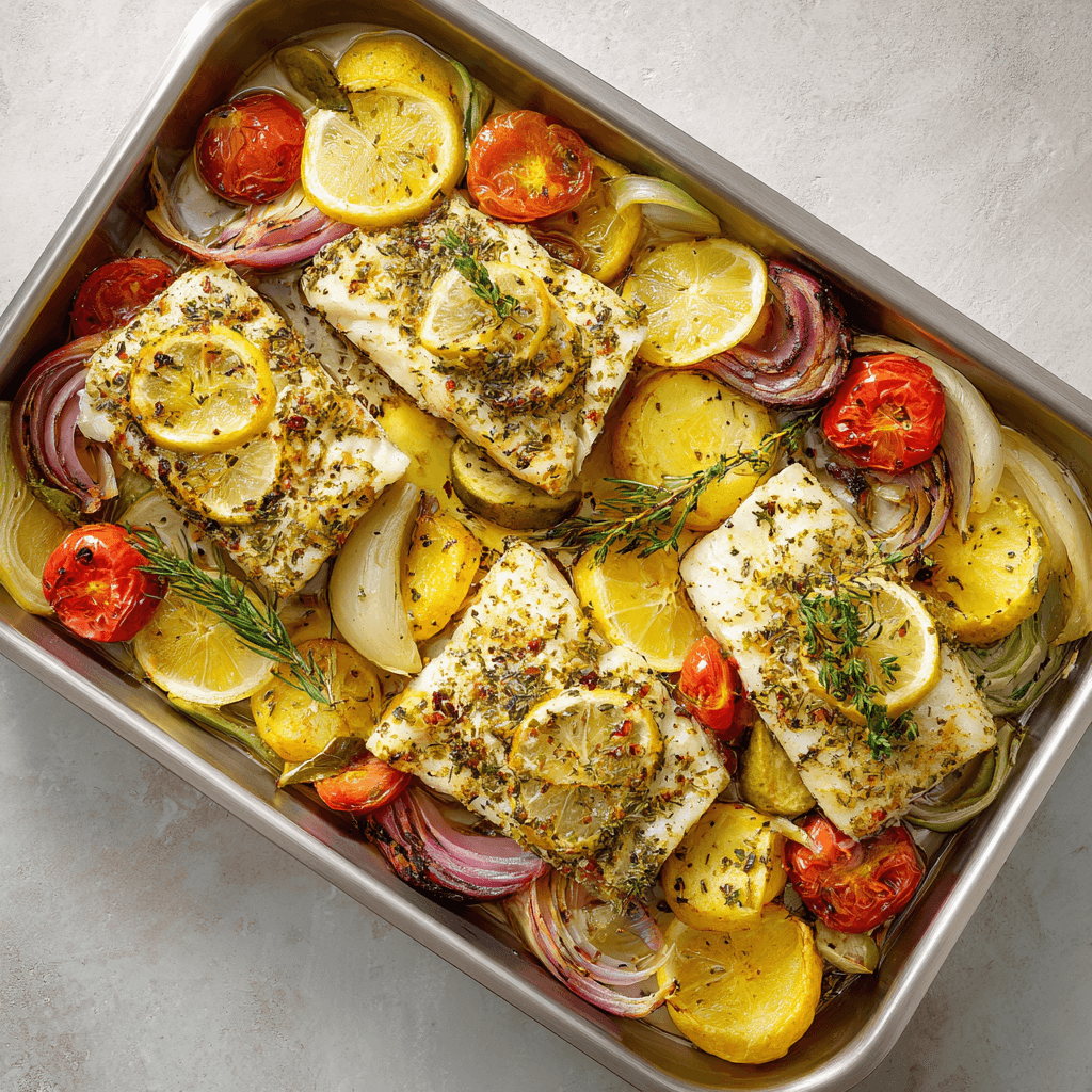 Mediterranean Baked Fish: A Taste of the Coast Awaits!