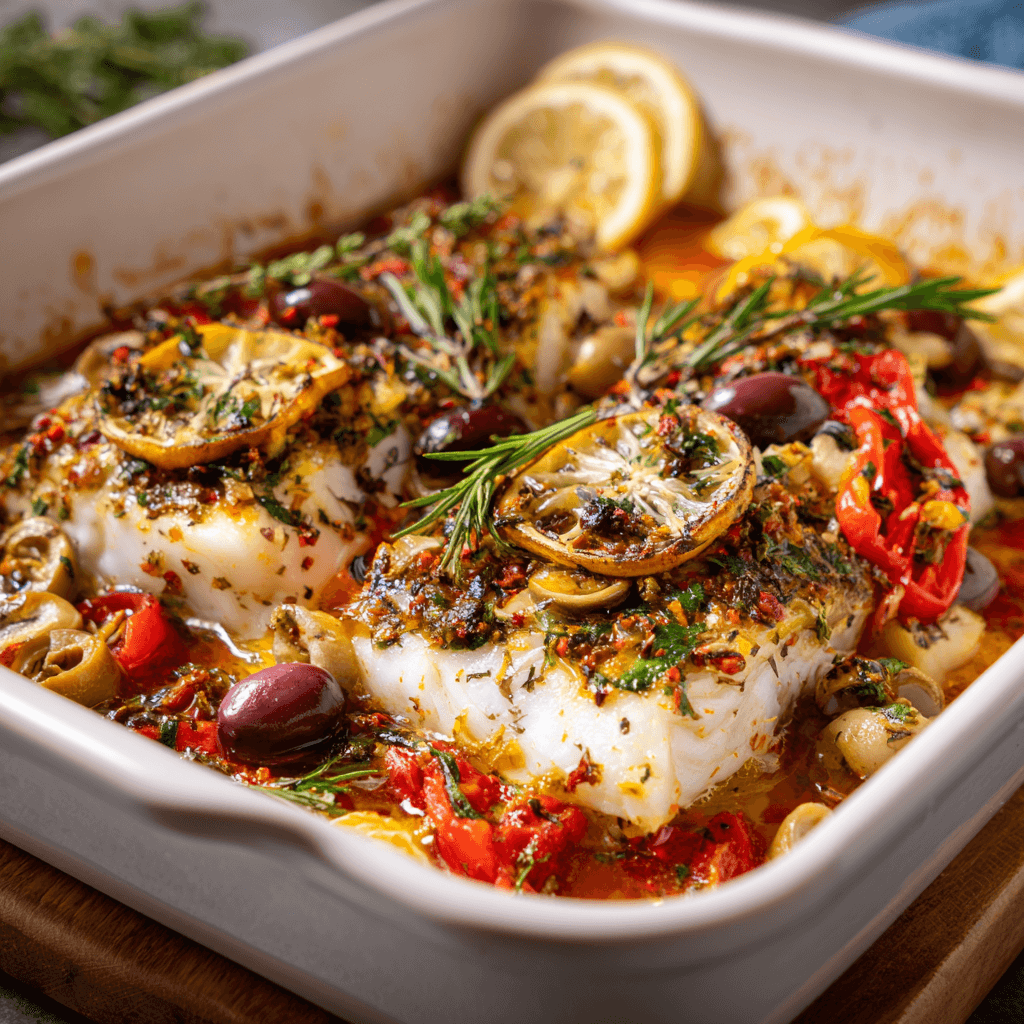 Mediterranean Baked Fish: A Taste of the Coast Awaits!