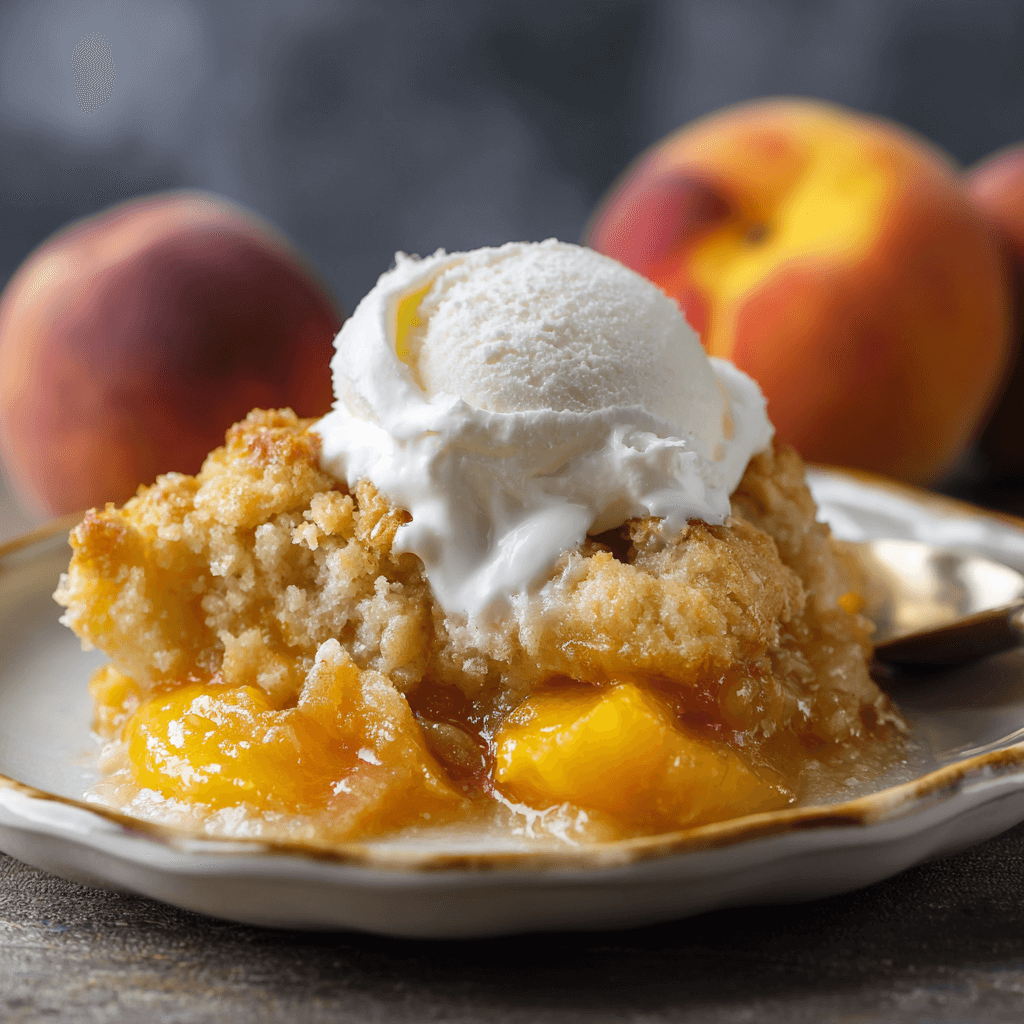 Easy Peach Cobbler Recipe That Tastes Amazing – Try It Now!
