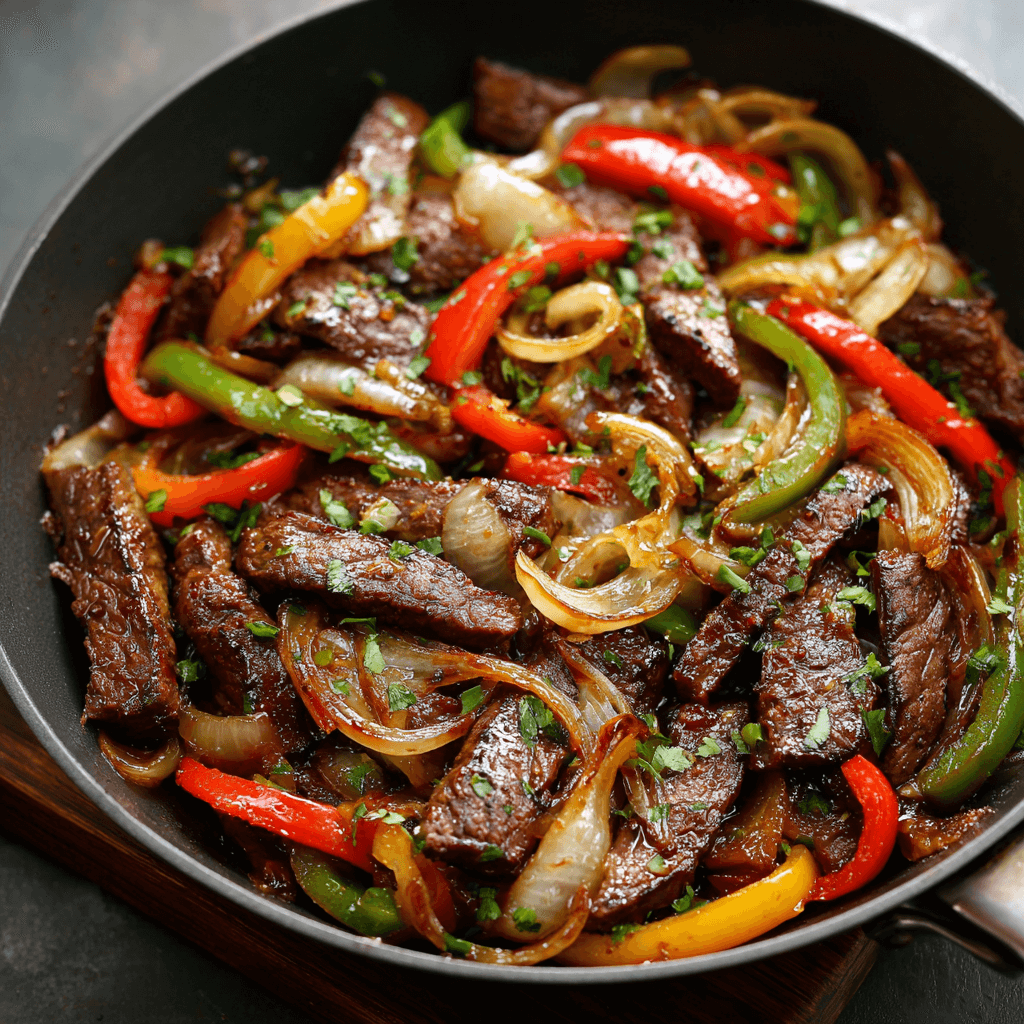 Sizzling Chinese Pepper Steak with Onions: A Must-Try Recipe!