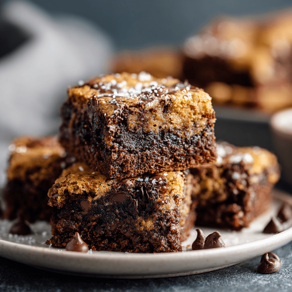 The Best Fudgy Chewy Browkies (Brookies) You Must Try!