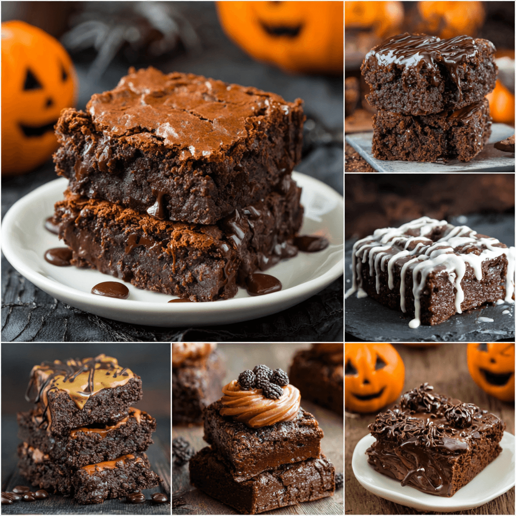 16 Recipes for Halloween Brownies That Will Delight You!