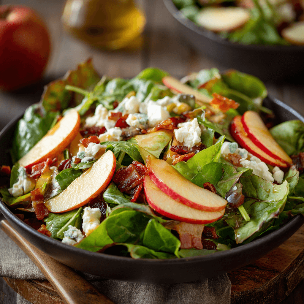 Autumn Harvest Honeycrisp Apple and Feta Salad delights!