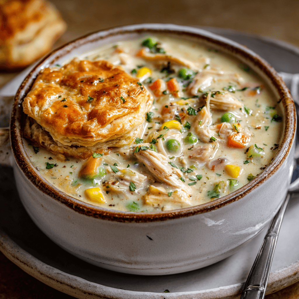 Chicken Pot Pie Soup Recipe: Comfort in a Bowl!