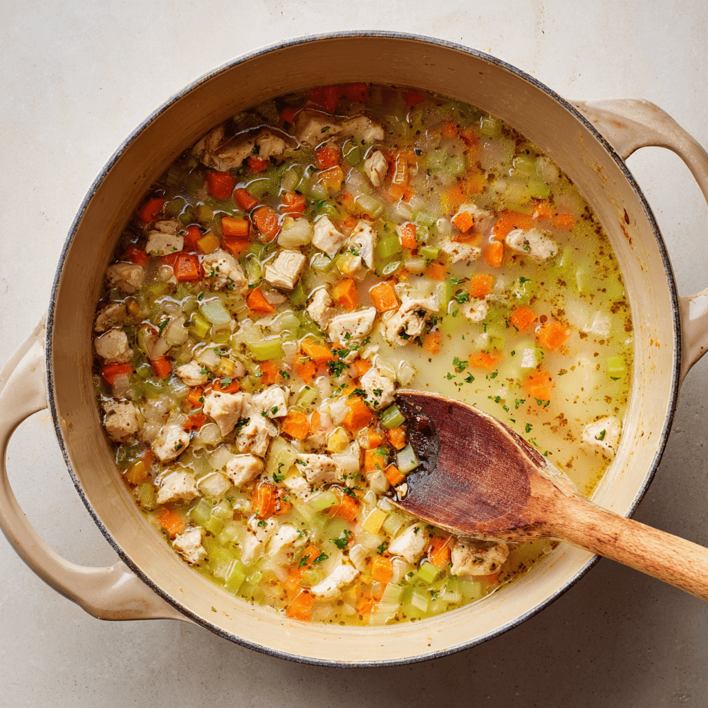 Chicken Pot Pie Soup Recipe: Comfort in a Bowl!