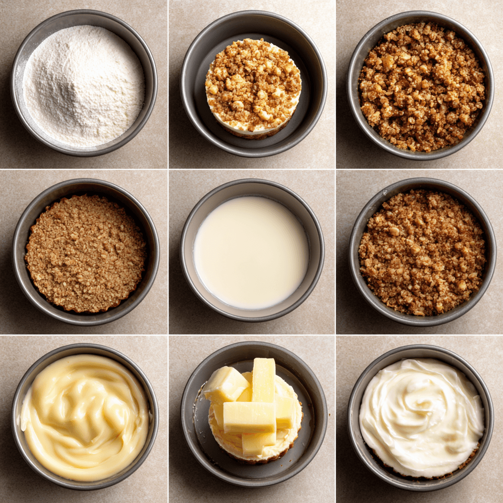 Easy Apple Crisp Mini Cheesecakes You Can't Resist!