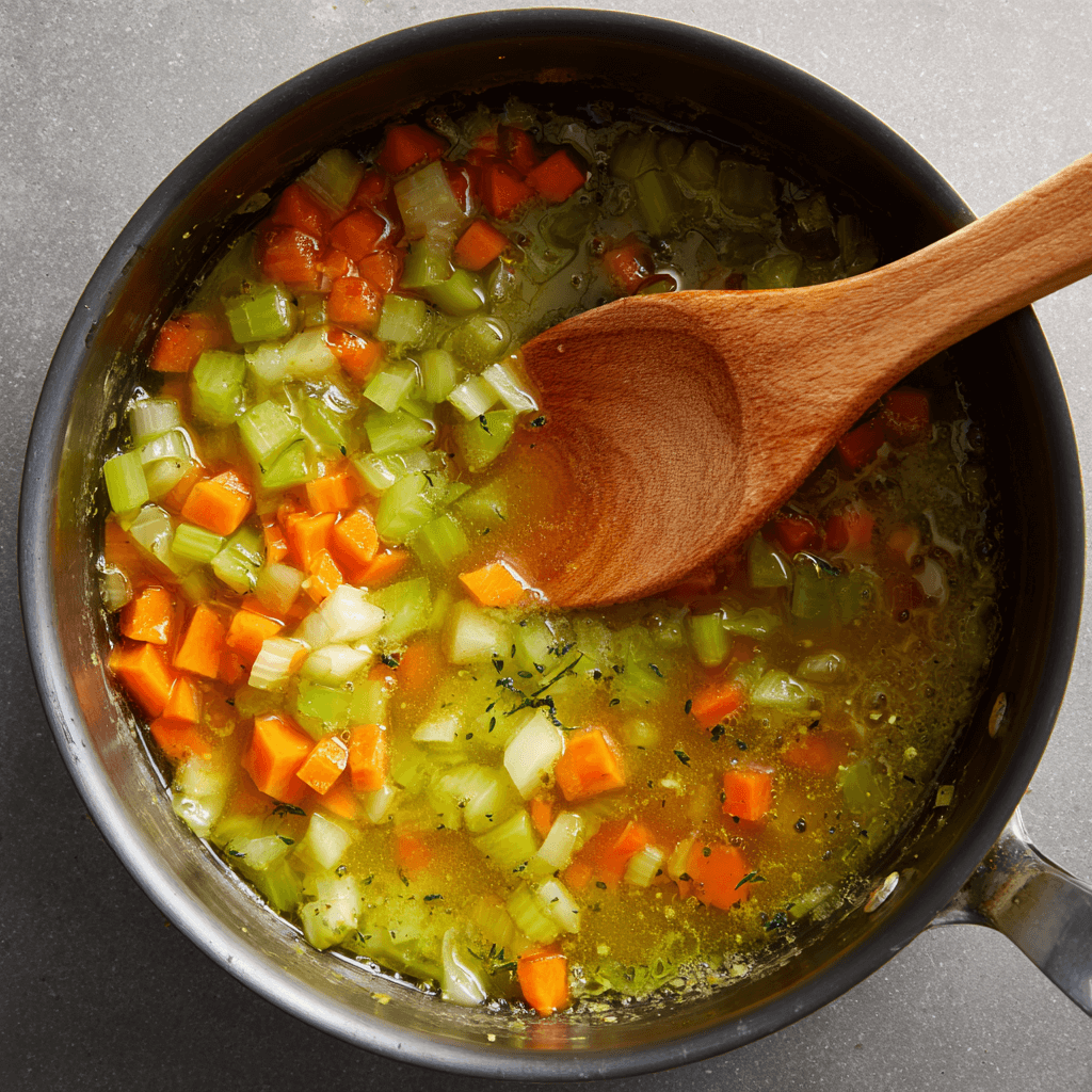 One-Pot Creamy Vegetable Soup to Delight Your Taste Buds!