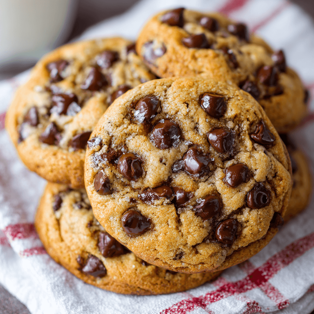 Ultra Thick Bakery Style Chocolate Chip Cookies You’ll Love!