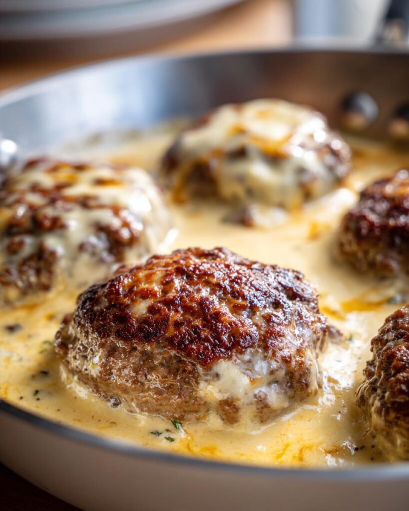 Amish burger Steak Bake Recipe