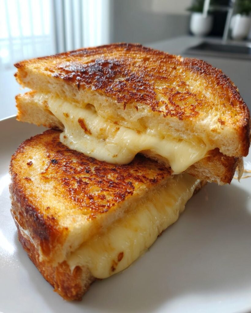 Grilled Bread Cheese – Crispy, Gooey 10-Minute Snack