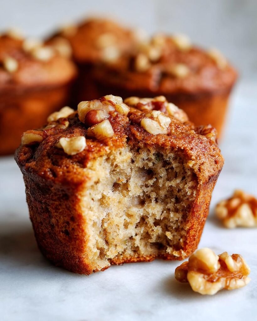 Healthy Protein Banana Muffins Moist Recipe