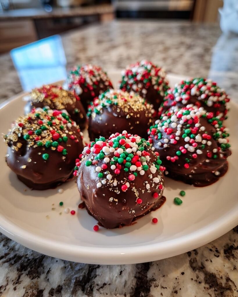 Holiday Oreo Balls
