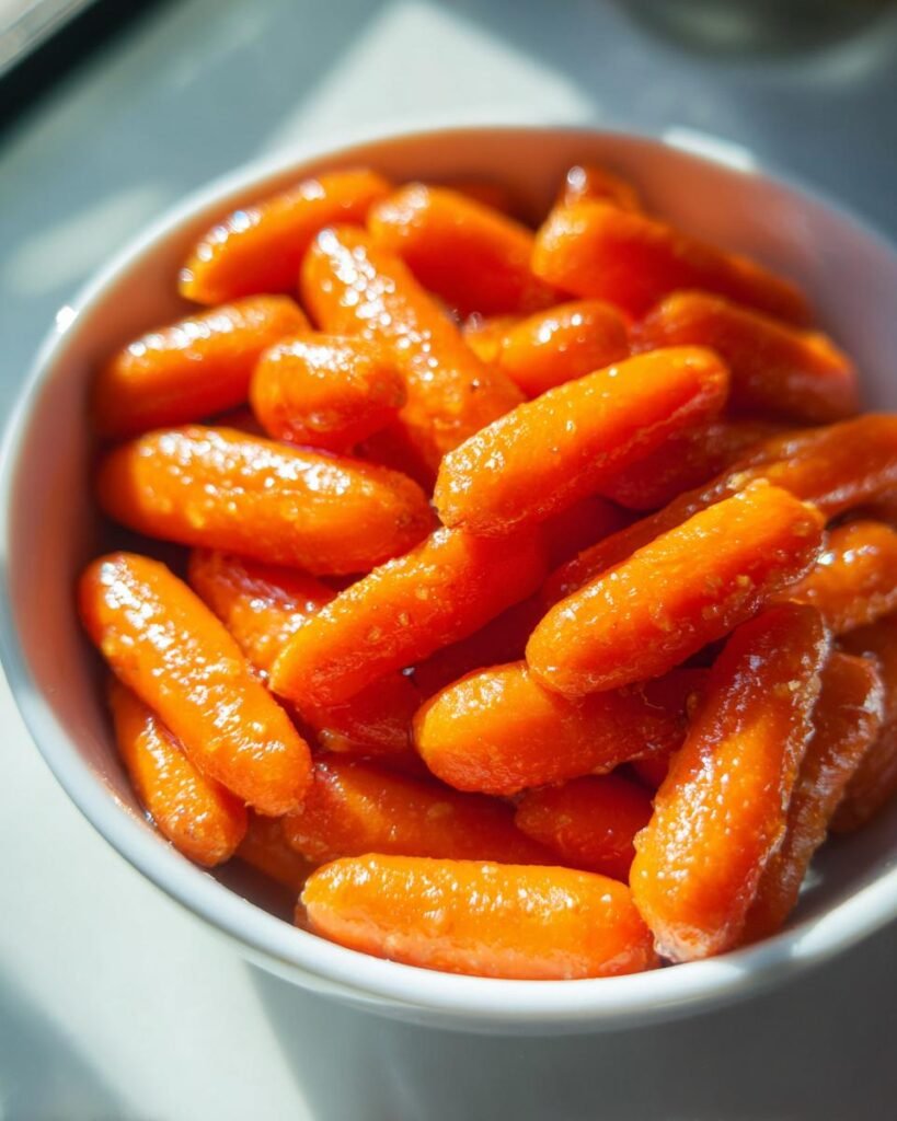 Slow Cooker Magic: Maple & Brown Sugar Glazed Carrots