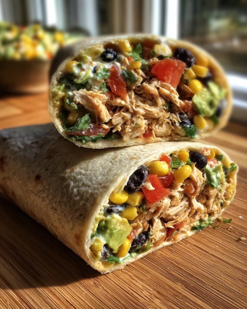 Southwest Chicken Wraps