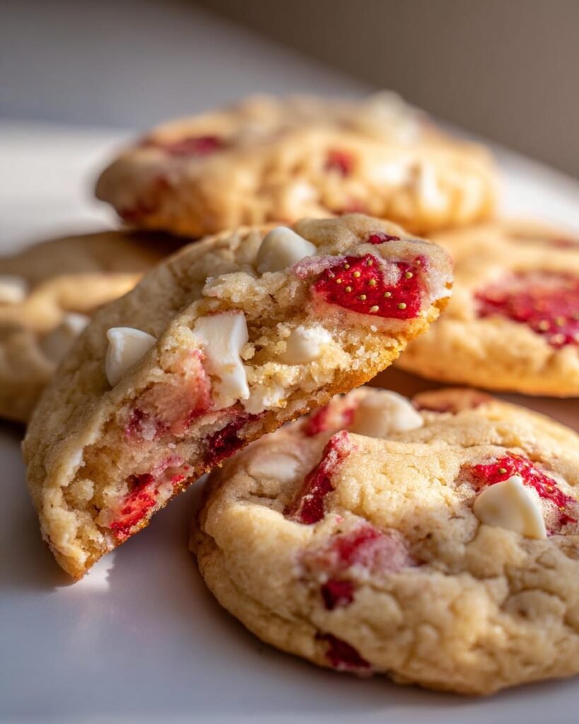 Strawberry Cheesecake Cookies Recipe with Homemade
