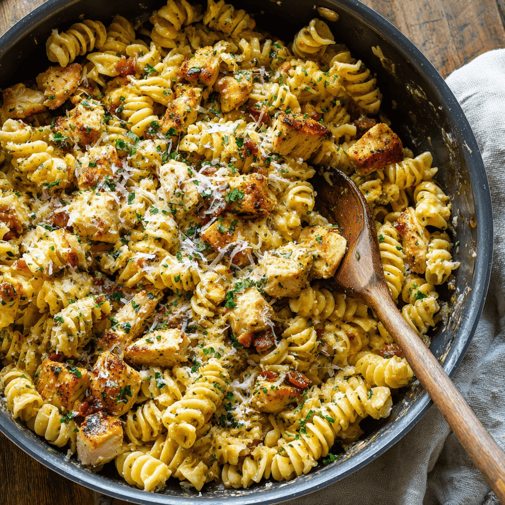 Easy Parmesan Chicken Pasta: A Quick Dinner Delight!