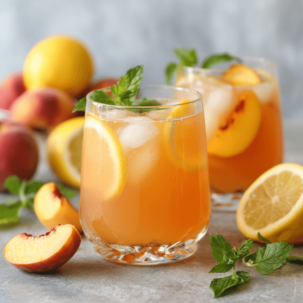 Homemade Peach Lemonade: Refresh Your Summer Today!