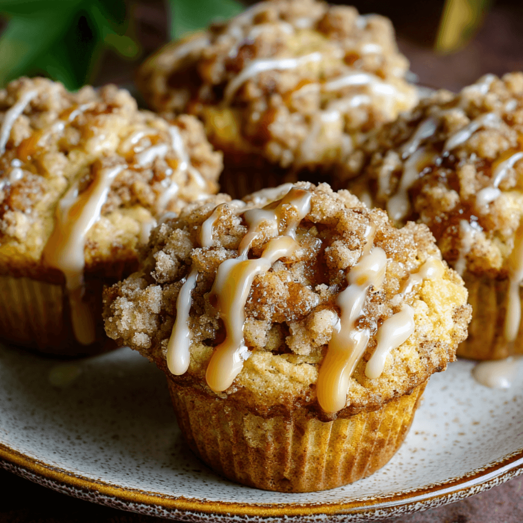 Apple Pumpkin Streusel Muffins Small Batch for Fall Delights!