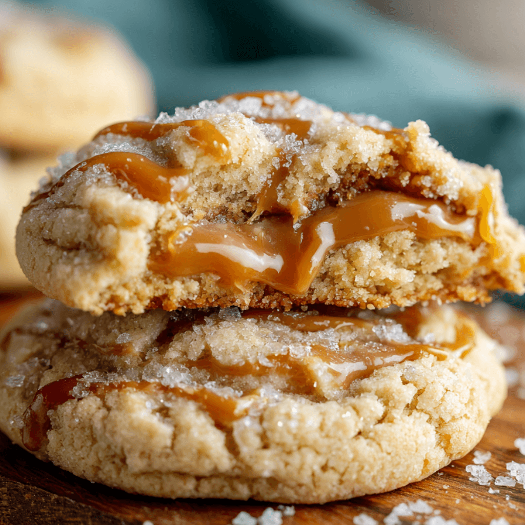 Salted Caramel Cheesecake Cookie (Crumbl Copycat) Recipe Revealed!