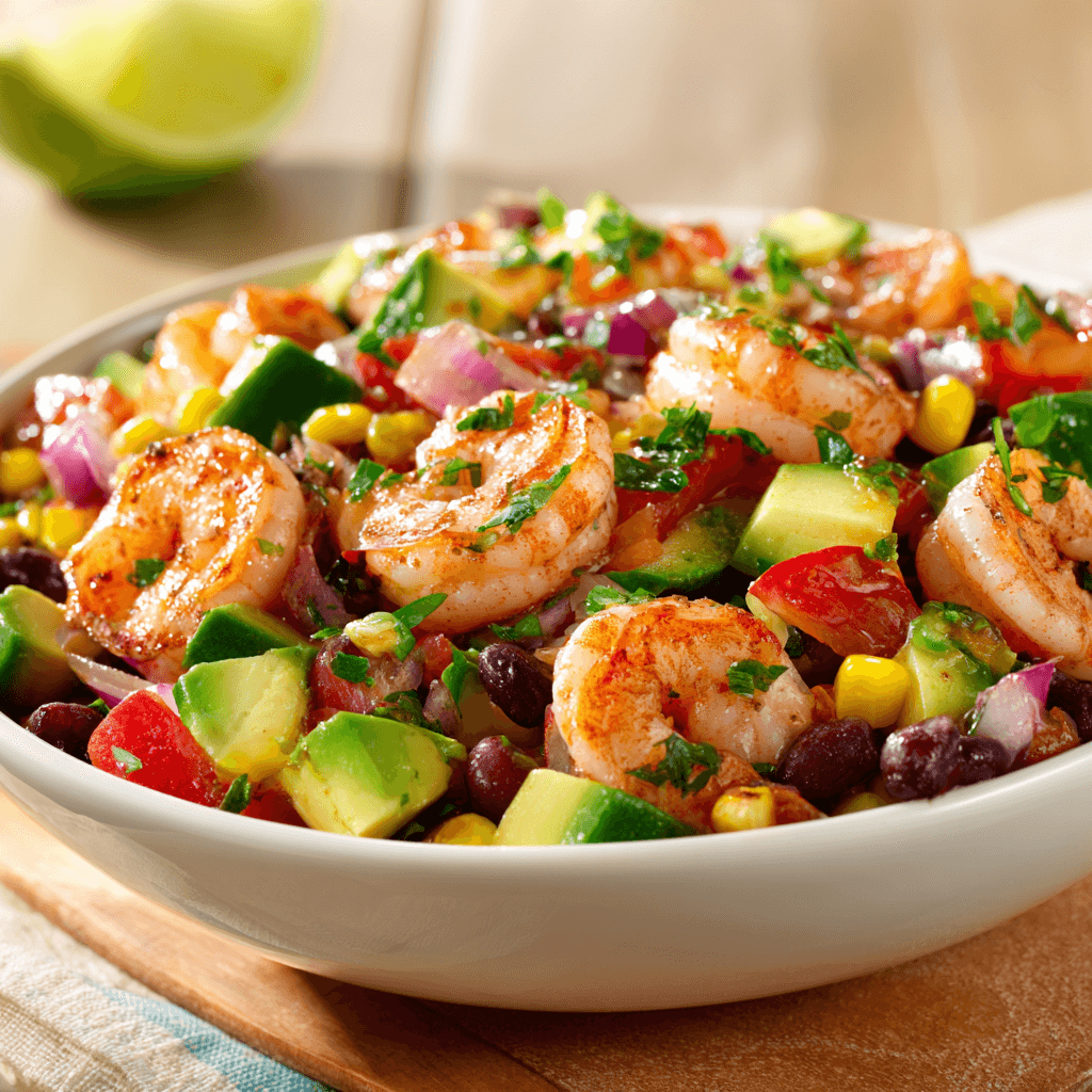 Southwestern Shrimp Salad: A Zesty, Healthy Delight!
