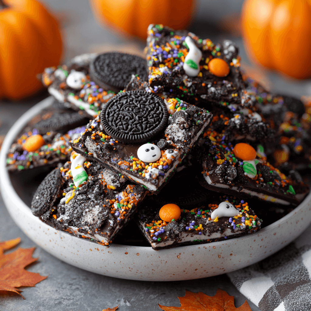 Spooky Halloween Oreo Bark: Treat Yourself to Fun!