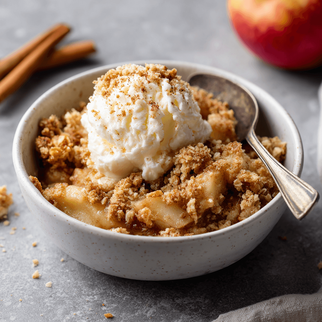 Comfort Food Simple Apple Crumble: A Must-Try Recipe!
