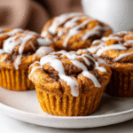 The Best Pumpkin Cinnamon Roll Muffins Ever You Must Try!