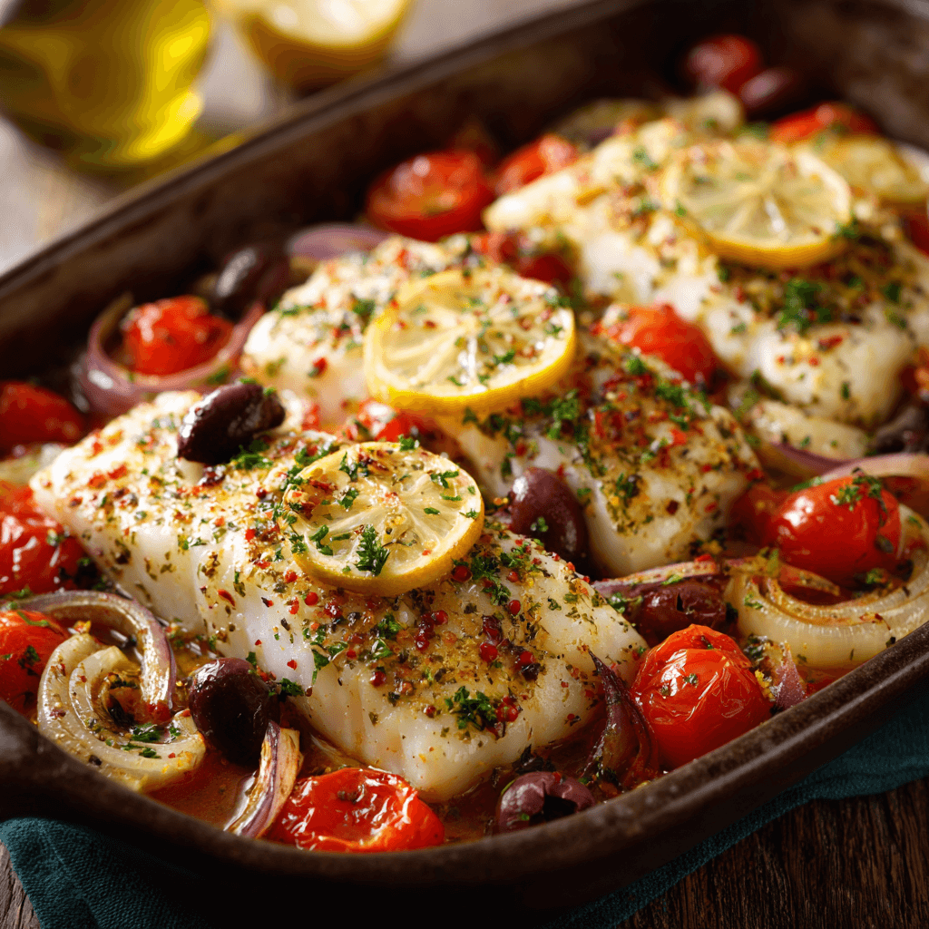 Mediterranean Baked Fish: A Taste of the Coast Awaits!