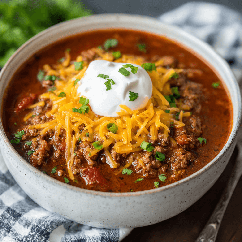 Best Ground Beef Stovetop Chili: Easy Recipe You'll Love!