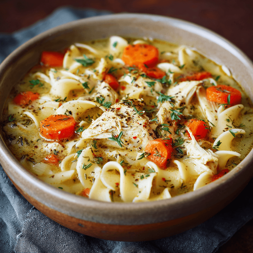 Homestyle Chicken Noodle Soup: The Ultimate Comfort Bowl!
