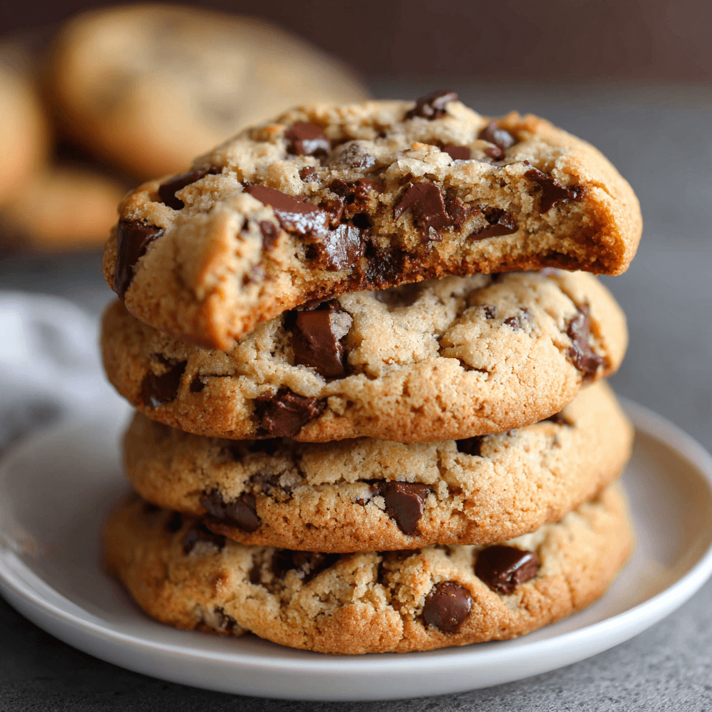 Ultra Thick Bakery Style Chocolate Chip Cookies That Wow!
