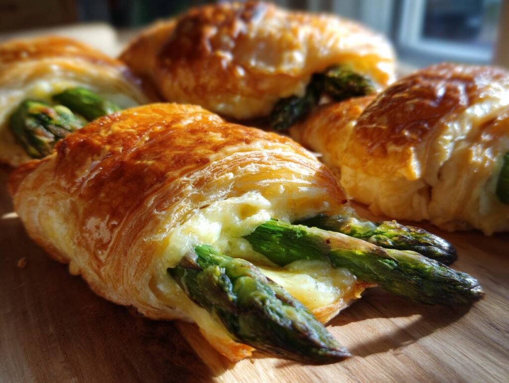 Asparagus Puff Pastry Appetizer