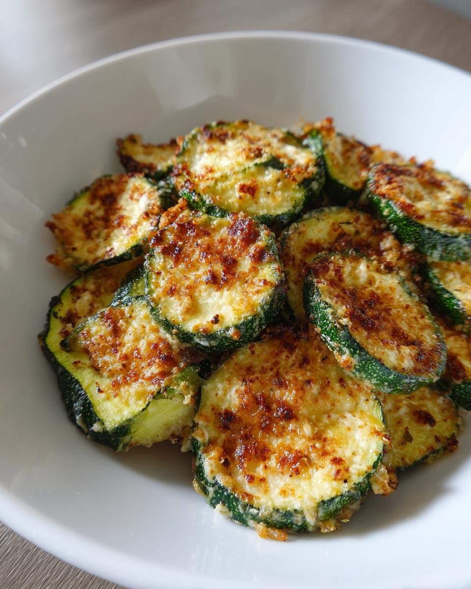 Baked Parmesan Zucchini - detail 1