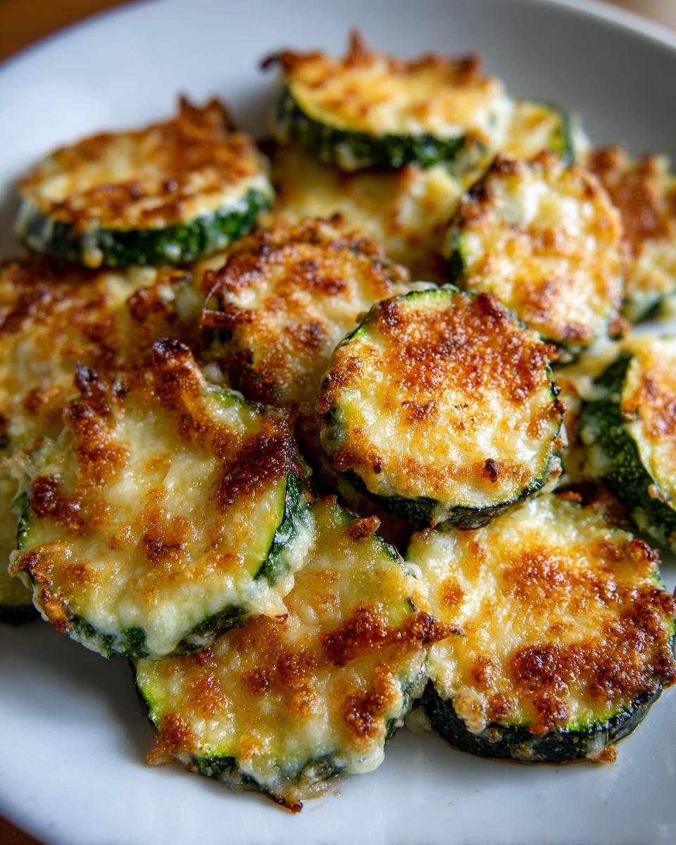 Baked Parmesan Zucchini - detail 2