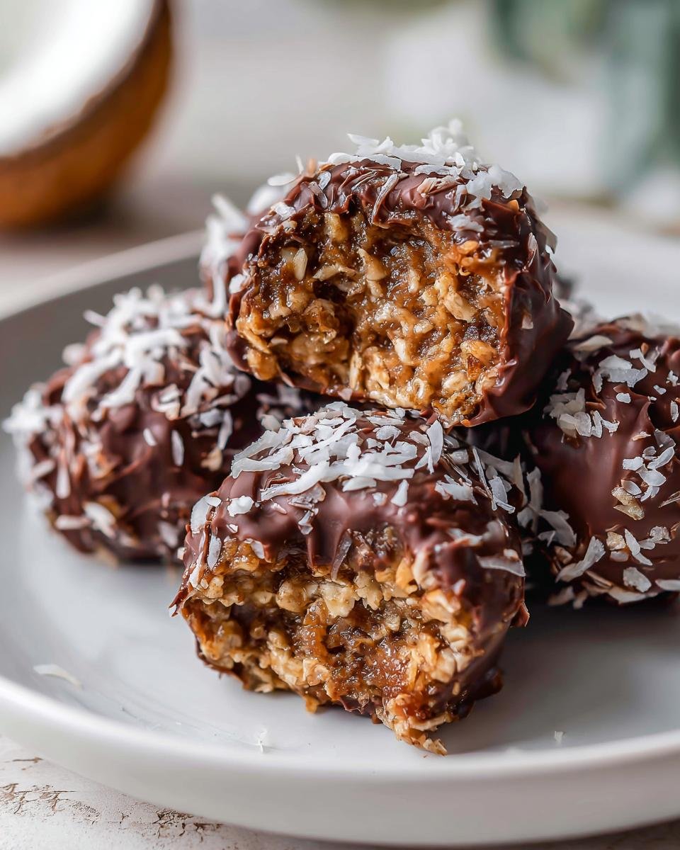 Banana Truffles with Chocolate - detail 2