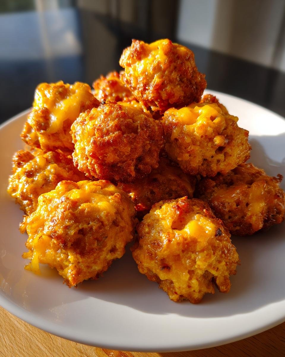 Bisquick Sausage Balls - detail 1