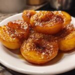 Caramelized Skillet Peaches