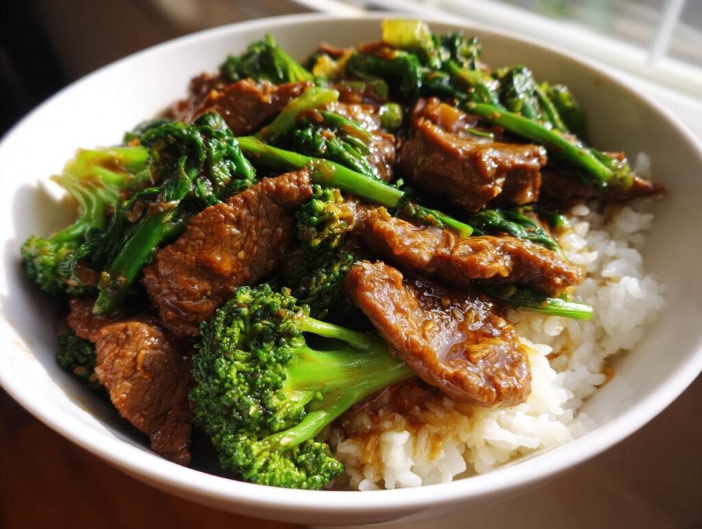 Chinese Beef and Broccoli