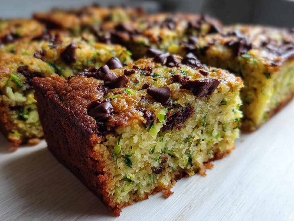 Chocolate Chip Zucchini Bars