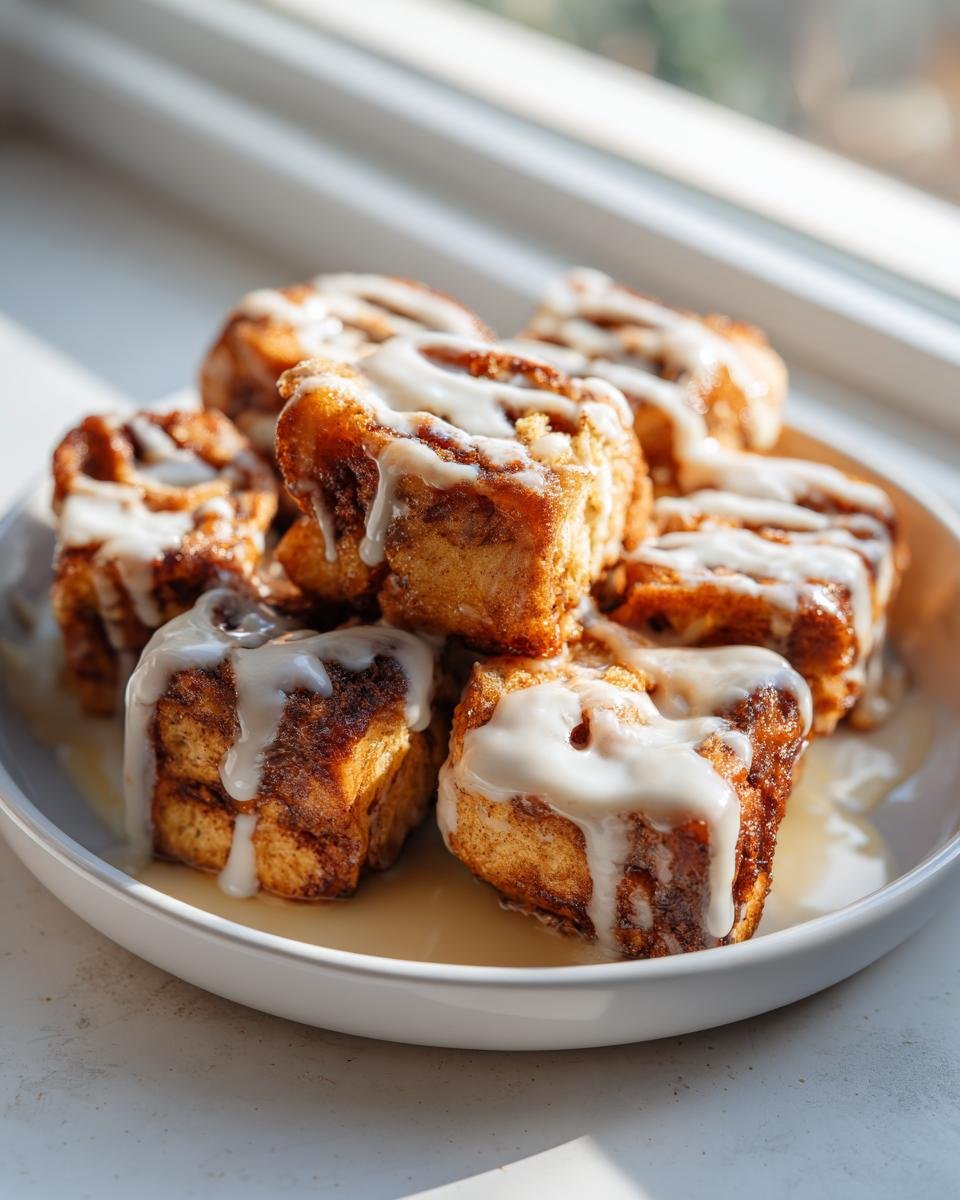 Cinnamon Roll French Toast Bites Recipe - detail 1