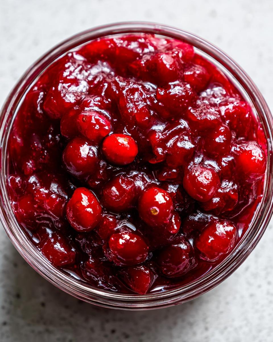 Classic Homemade Cranberry Sauce - detail 2