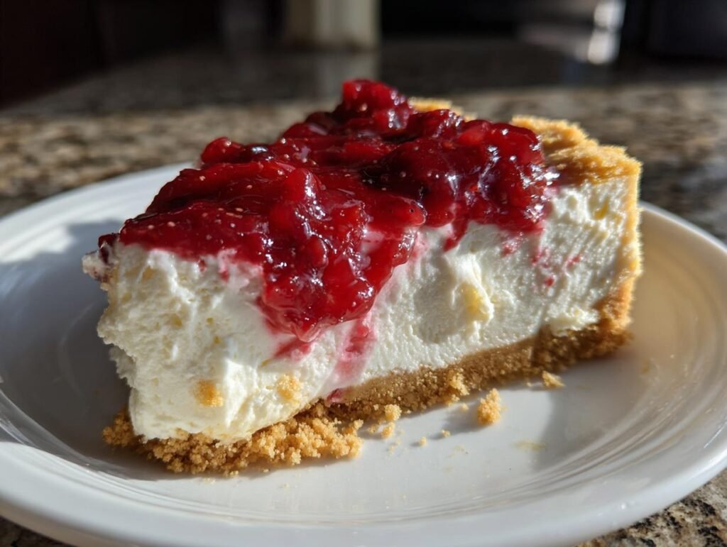 Creamy Cranberry Cheesecake Recipe