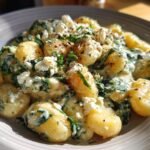Creamy Gnocchi with Spinach and Feta