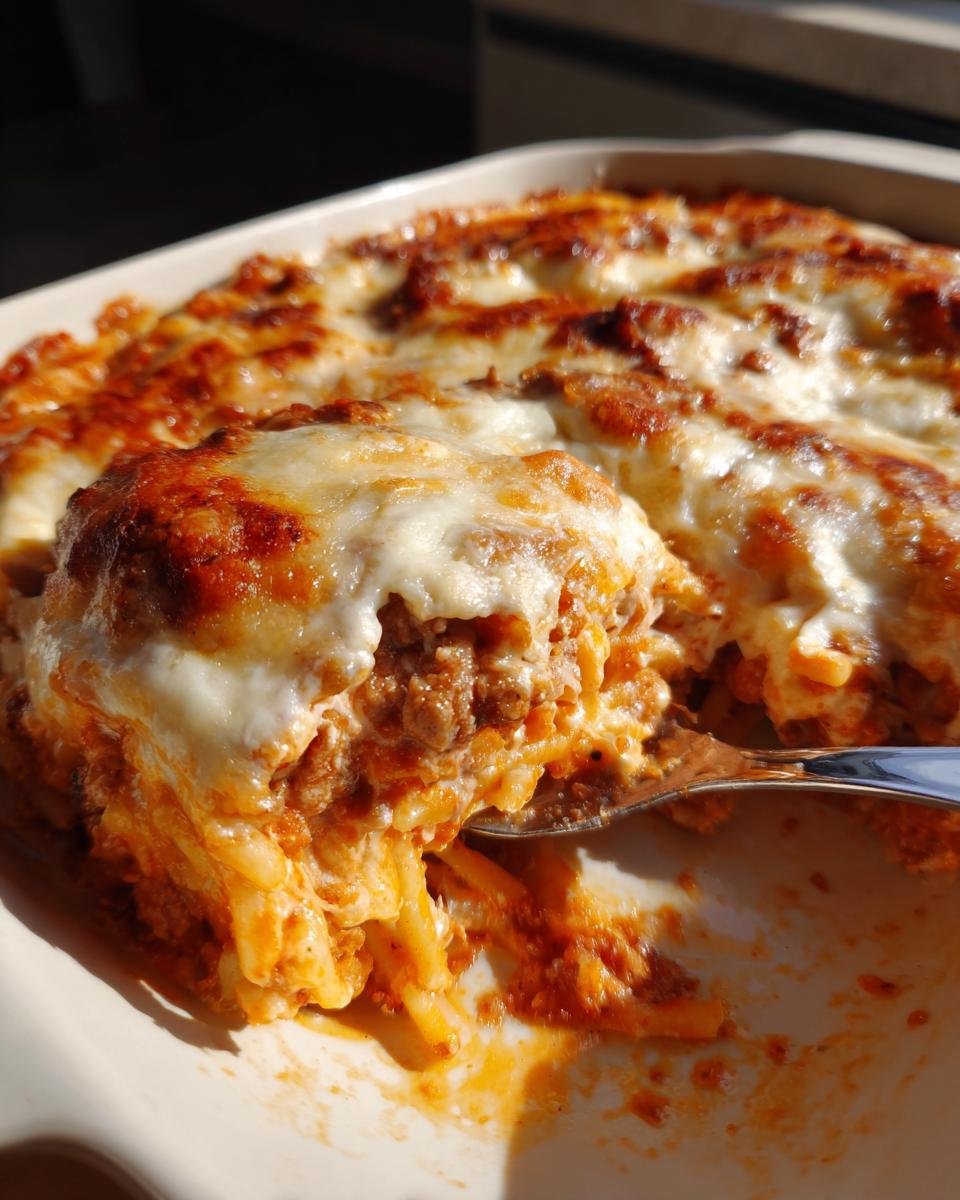 Creamy Southern Spaghetti Bake - detail 1