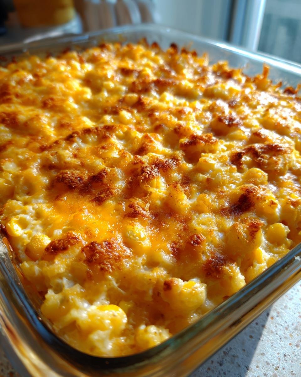 Easy Creamy Corn Casserole - detail 1