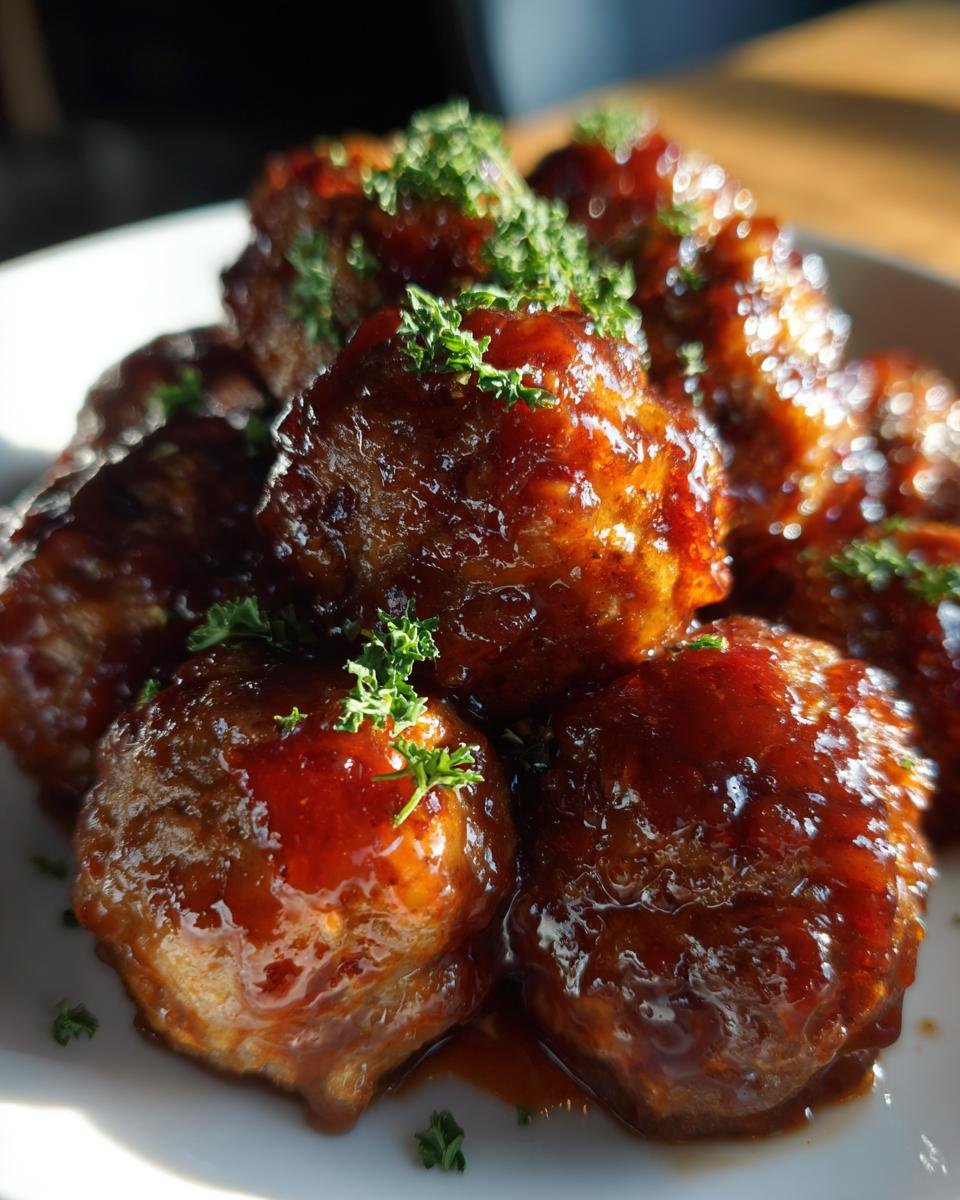 Easy Crockpot Meatballs Grape Jelly Recipe - detail 1