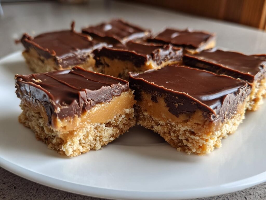 Easy No Bake Reese’s Peanut Butter Bars