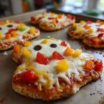 Ghost Pizza Shape Ideas Kids Love